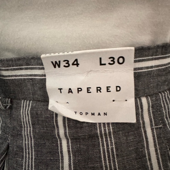 Topman Khaki Chinos Tailored Fit - Picture 3 of 4